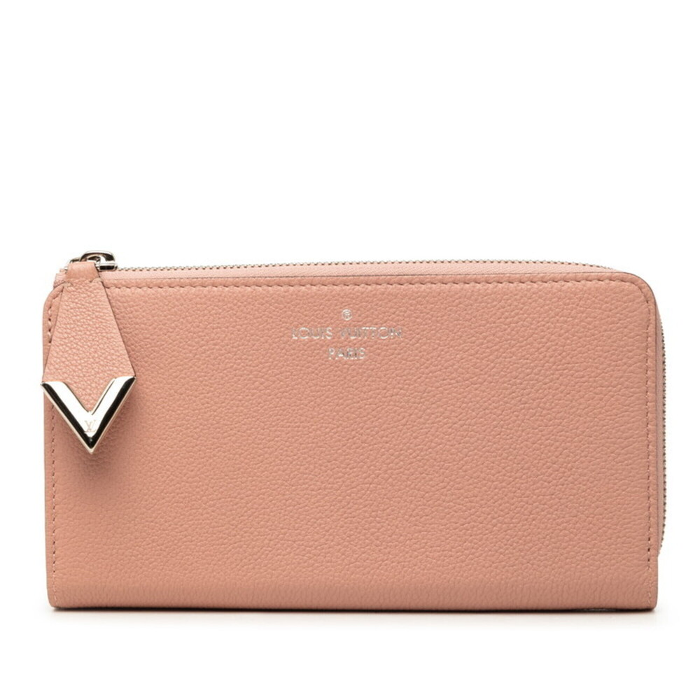 Louis Vuitton Portefeuille Comet L-shaped Zipper Long Wallet M60148 Magnolia ...